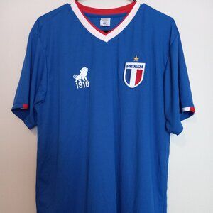 Leão 1918 Fortaleza Badge Blue Jersey Size xl